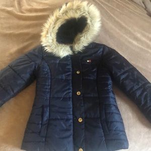 Girl’s Tommy Hilfiger Down Parka